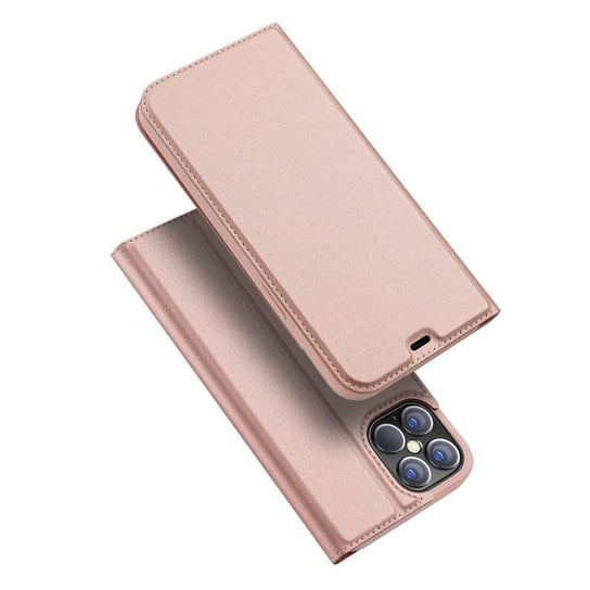 Etui z klapką Dux Ducis Skin Pro iPhone 12 Pro Max różowy Dux Ducis