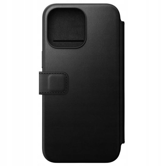 Etui z klapką Nomad Modern Leather Folio MagSafe do iPhone 15 Pro Max, czarne NOMAD