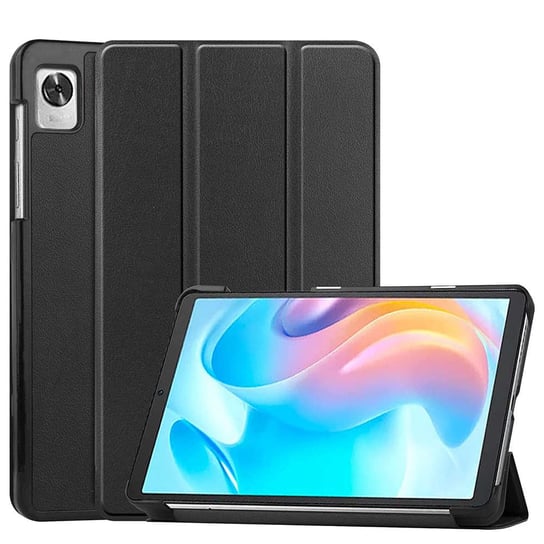 Etui z klapką obudowa Alogy Book Cover do Realme Pad Mini 8.7 Czarny + Szkło Alogy