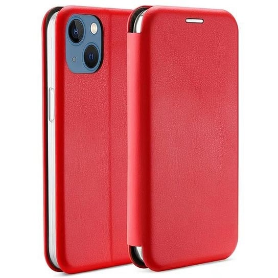 Etui z klapką portfel do iPhone 15 6,1" czerwony/red Beline