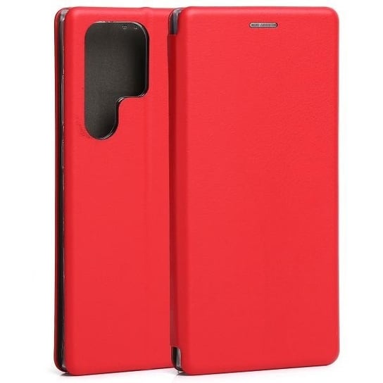 Etui z klapką portfel do Samsung S23 Ultra S918  czerwony/red Beline