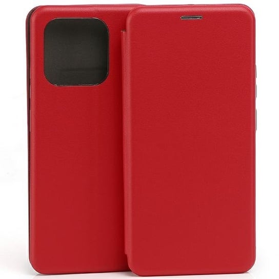 Etui z klapką portfel do Xiaomi 12C czerwony/red Beline