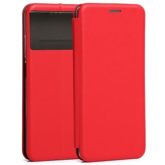 Etui z klapką portfel do Xiaomi Poco M5 czerwony/red Beline