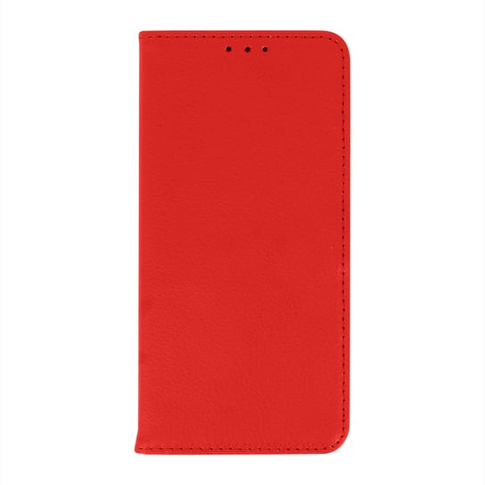 Etui z klapką-portfelem, etui slim Samsung Galaxy A12 , silikonowa obudowa – czerwona Avizar