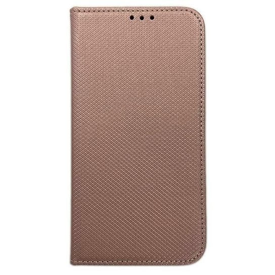 Etui z klapką Smart Magnet book do Motorola MOTO G73 5G różowo złoty/rose gold No name