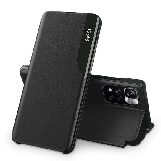 Etui z klapką Smart View do Xiaomi Redmi Note 11 Pro+ Plus 5G Black 4kom.pl