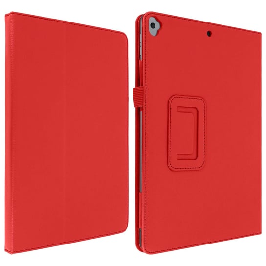 Etui z klapką stojącą do Apple iPad 2019 10.2 Ultracienkie etui ochronne – czerwone Avizar