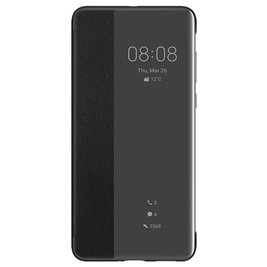 Etui z klapką typu Smart, Huawei P40, czarny (51993703) Huawei