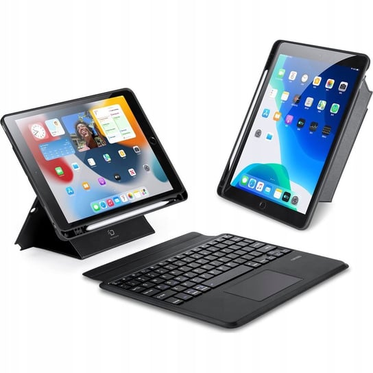 Etui z klawiaturą Bluetooth Dux Ducis (DK Series) do iPad 9/8/7 gen. 10.2/iPad Pro 10.5'' 2017/iPad Air 3, czarne Dux Ducis