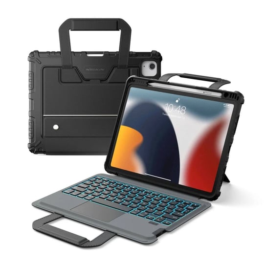 Etui z klawiaturą do iPad Air 13 2024/iPad Pro 12.9 2020/2021/2020, case Nillkin