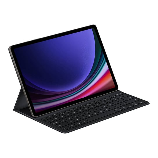 Etui z klawiaturą do Samsung Galaxy Tab S9 Samsung Book Cover Keyboard Slim - czarne Samsung
