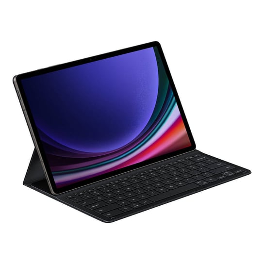 Etui z klawiaturą do Samsung Galaxy Tab S9+ Samsung Book Cover Keyboard Slim - czarne Samsung