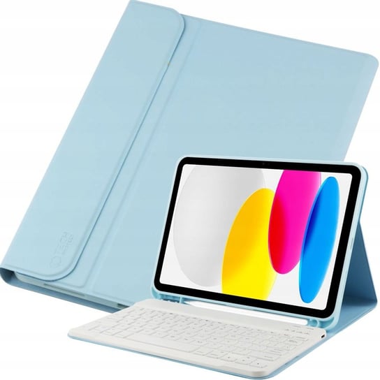 Etui z klawiaturą Tech Protect SC Pen +  Keyboard do iPad 10 10.9 2022, jasnoniebieskie TECH-PROTECT