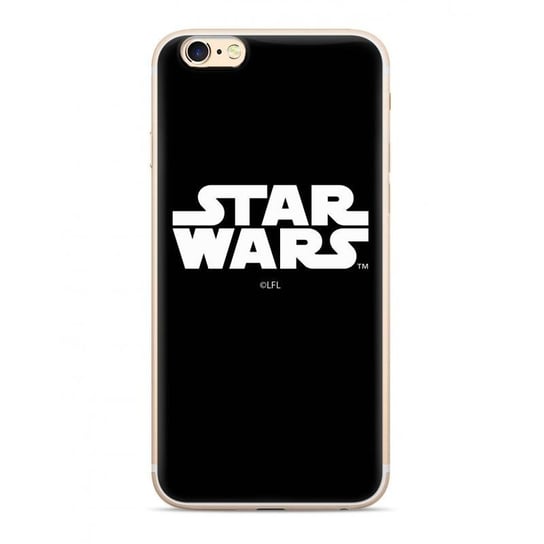 Etui z nadrukiem Gwiezdne Wojny, 001, iPhone XR, czarny (SWPCSW059) Star Wars gwiezdne wojny
