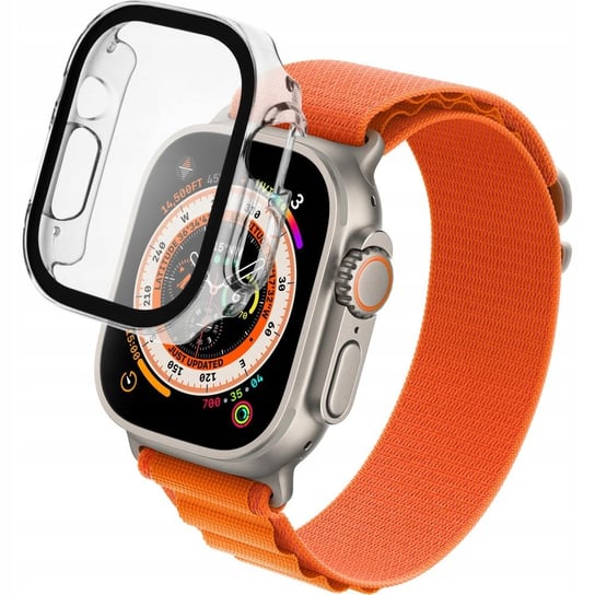 Etui z osłoną ekranu Fixed Pure Apple Watch Ultra 2/1 49 mm, przezroczyste FIXED