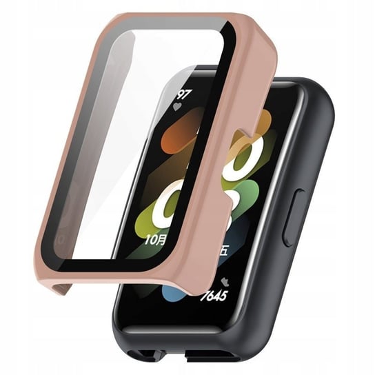 Etui z osłonką na ekran do zegarka smartwatch Huawei Band 7 case Best Accessories