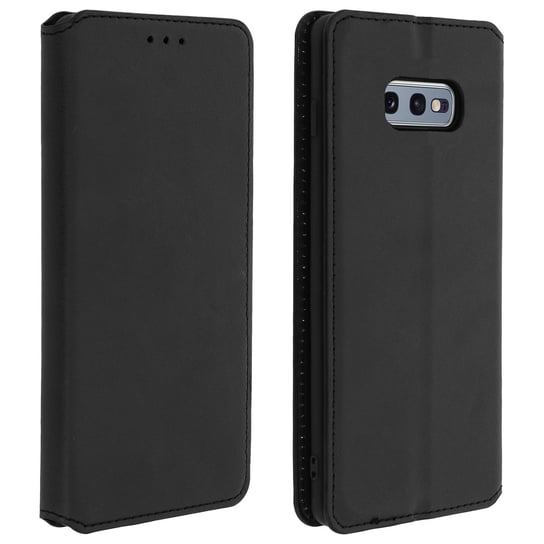 Etui z podstawką Slim Case Classic Edition do Samsunga Galaxy S10e – czarne Avizar