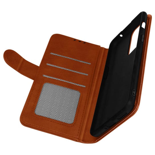 Etui z portfelem Folio do stojaka wideo OnePlus Nord 2T 5G w kolorze brązowym Avizar