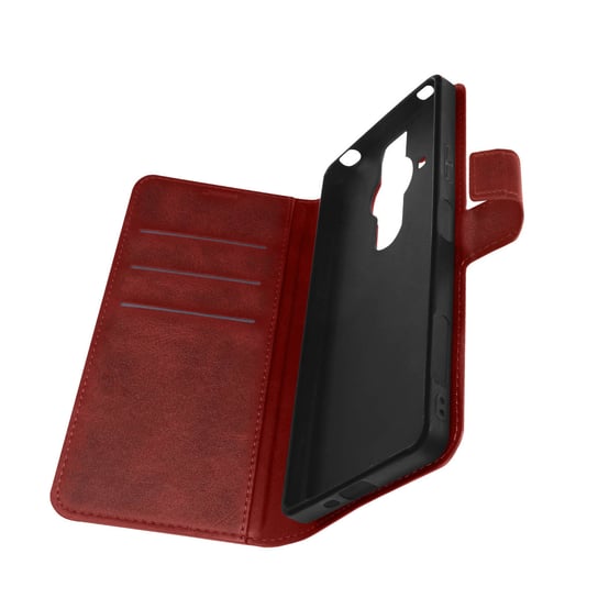 Etui z portfelem Sony Xperia Pro 1 Podstawka wideo Magnetyczna zakładka w kolorze czerwonym Avizar