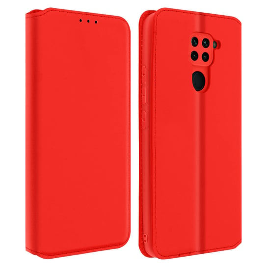 Etui z portfelem Xiaomi Redmi Note 9 Folio Funkcja czerwone Avizar