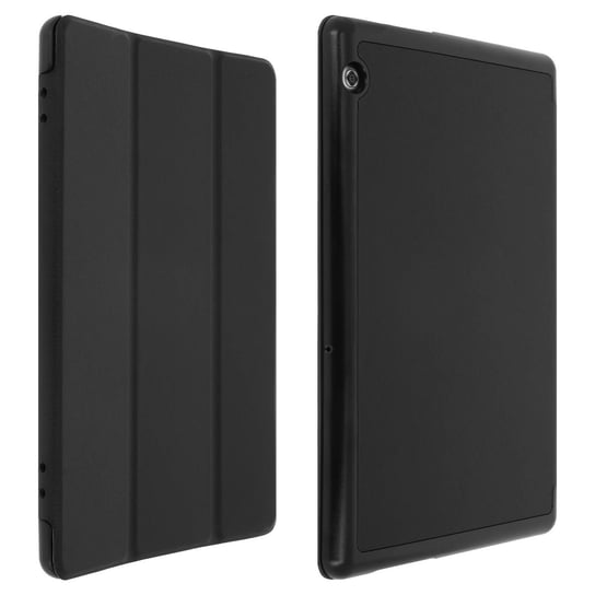 Etui z potrójną klapką do Huawei Mediapad T5 10'', smukłe etui - czarne Avizar
