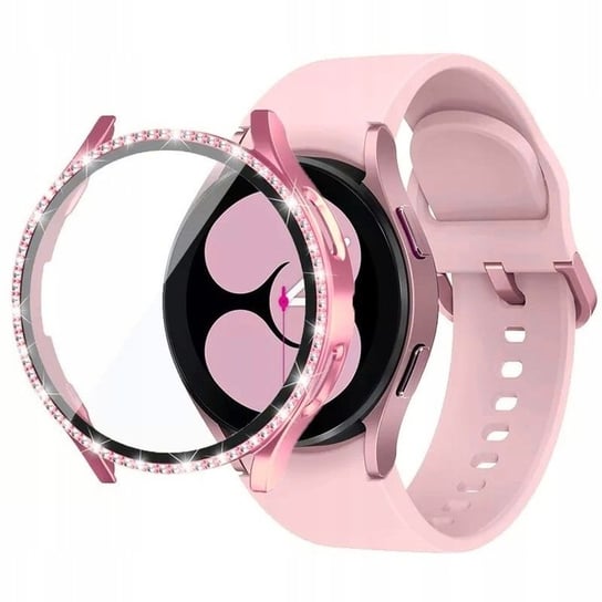 Etui z wbudowanym szkłem do zegarka smartwatch Samsung Galaxy Watch 4 40mm case Best Accessories
