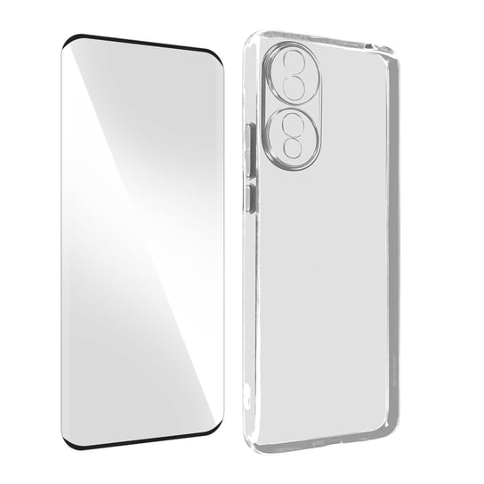 Etui z żelu silikonowego i szkło hartowane na ekran do telefonu Samsung Galaxy A10 Avizar