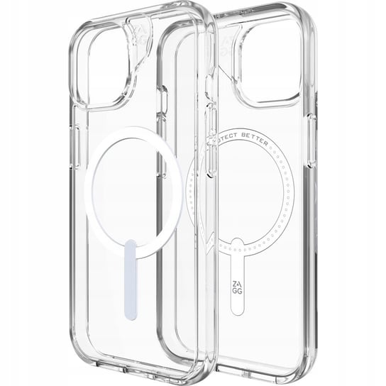 Etui Zagg Crystal Palace Snap MagSafe do iPhone 15, przezroczyste ZAGG Cases
