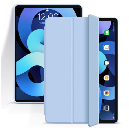Etui zamykane z klapką, smartcase do Apple iPad Air 4 2020 - błękitne / KD-Smart KD-Smart