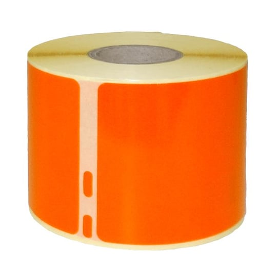 Etykiety samoprzylepne do Dymo 99014 pomarańczowe - 54x101mm, 220 szt./Jaf-NET Jaf-NET