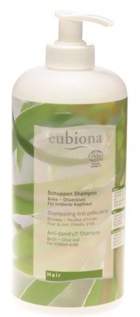Eubiona, Hair, szampon przeciwłupieżowy z liściem brzozy i liściem oliwnym , 500 ml Eubiona