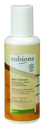 Eubiona, Hair, szampon regenerujący z łopianem i olejem arganowym, 200 ml Eubiona