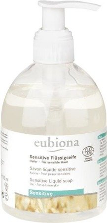 Eubiona, Sensitiv, mydło w płynie z owsem do skóry wrażliwej, 300 ml Eubiona