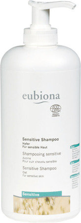 Eubiona, Sensitiv, szampon z owsem do wrażliwej skóry głowy, 500 ml Eubiona