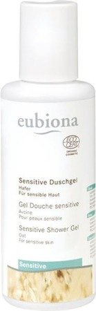 Eubiona, Sensitiv, żel pod prysznic z owsem do skóry wrażliwej, 200 ml Eubiona