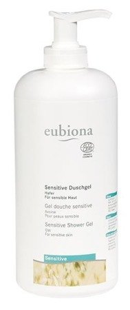 Eubiona, Sensitiv, żel pod prysznic z owsem do skóry wrażliwej, 500 ml Eubiona