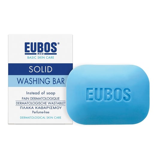 Eubos, Basic, kostka myjąca bezzapachowa, 125 g EUBOS