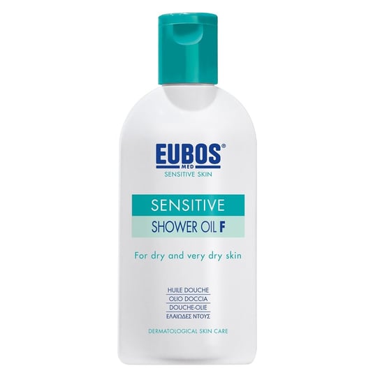 Eubos, Sensitive, olejek pod prysznic do skóry suchej i wrażliwej, 200 ml EUBOS