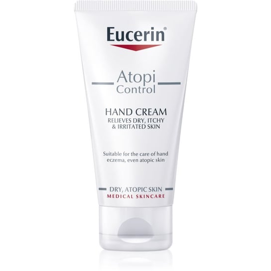 Eucerin AtopiControl krem do rąk do skóry suchej i atopowej z ekstraktem z owsa 75 ml Eucerin