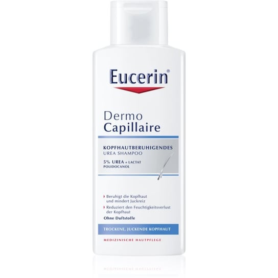 Eucerin DermoCapillaire szampon Do suchej i swędzącej skóry głowy 250 ml Eucerin