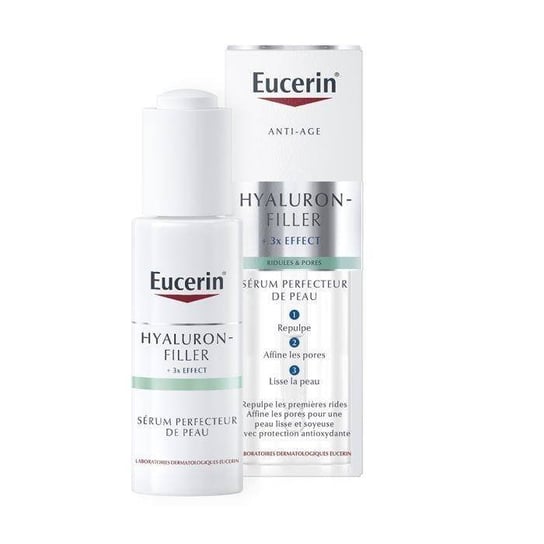 Eucerin, Hyaluron-Filler + 3x Effect, Lekkie serum oczyszczające pory, 30 ml Eucerin