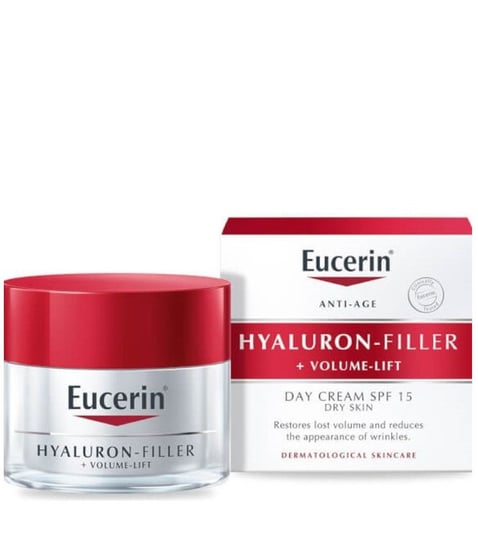 Eucerin, Hyaluron Filler + Volume Lift, krem na dzień, SPF 15, 50 ml Eucerin