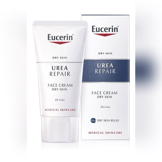 Eucerin, Urea Repair Dry, Krem do twarzy dla skóry suchej na noc, 50 ml Eucerin