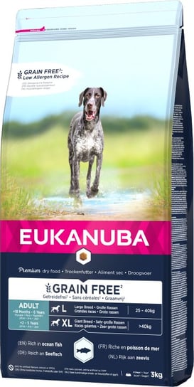 EUKANUBA Adult Large Grain Free 3kg Eukanuba