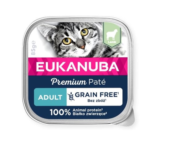 Eukanuba grain Free Adult Lamb 85g Eukanuba