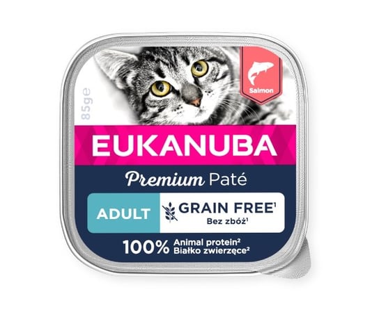 Eukanuba grain Free Adult Salmon 85g Eukanuba