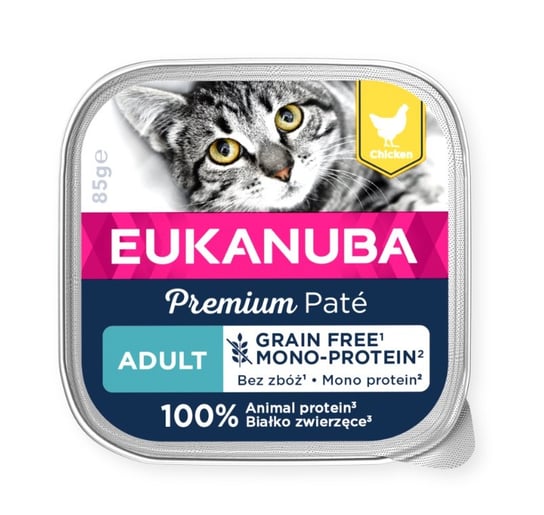 Eukanuba grain Free Mono Adult Chicken 85g Eukanuba