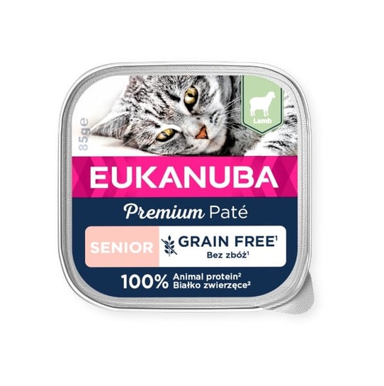 Eukanuba grain Free Senior Lamb 85g Eukanuba