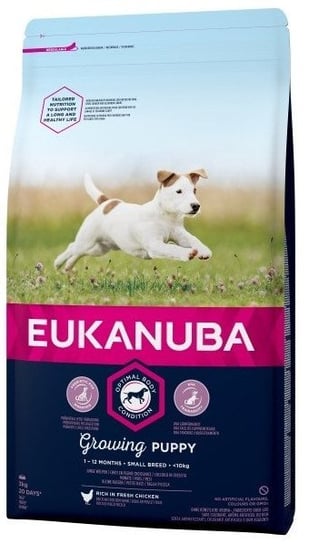 EUKANUBA Growing Puppy Small Breed 3kg chicken Eukanuba