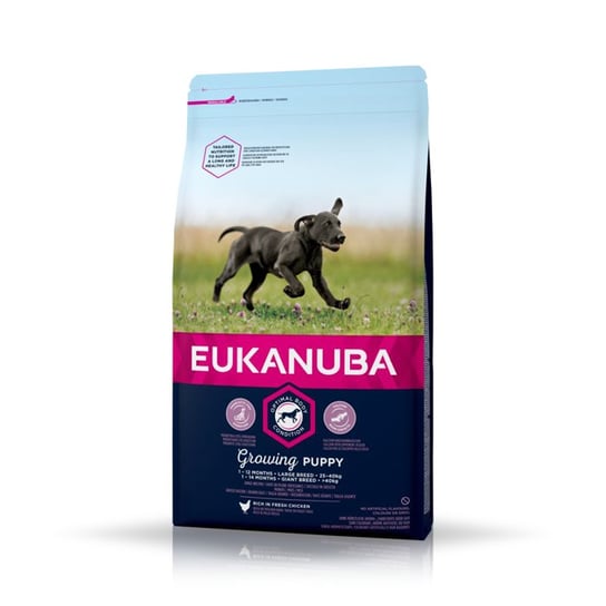 Eukanuba, karma dla psów, Growing Puppy Large &amp, giant breed, 15kg Eukanuba